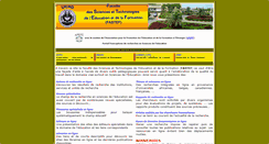 Desktop Screenshot of fastef-portedu.ucad.sn