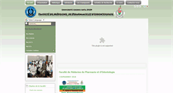 Desktop Screenshot of fmpos.ucad.sn